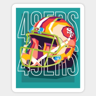 49ers football Sticker